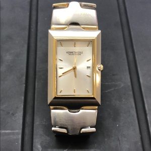 🎁 Kenneth Cole Two Tone Silver Gold Men’s Watch